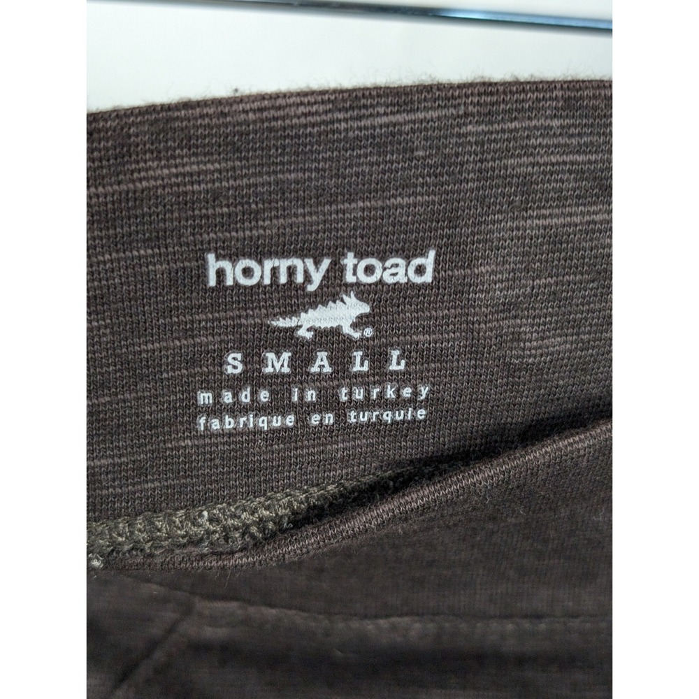 Horny Toad Chaka Midi Skirt Size S Brown Organic Cotton Granola Hike Athleisure - Picture 4 of 7